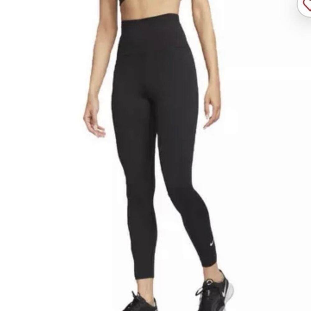 Nike Women's One Therma-FIT High-Rise 7/8 Leggings black size large